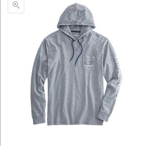 Long sleeve hoodie tee